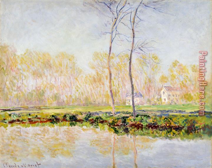 Claude Monet The Banks of the River Epte at Giverny